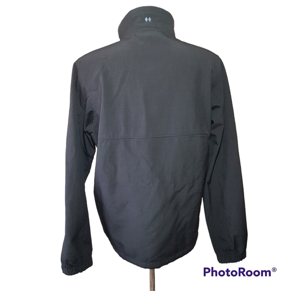 Black Diamond Double Diamond Softshell Full Zip Fleece Lined Ski Jacket - Picture 2 of 16